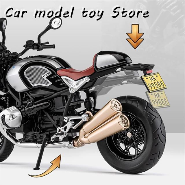 並行輸入品】 1:12 R NINE T合金レトロスポーツバイクモデルダイ