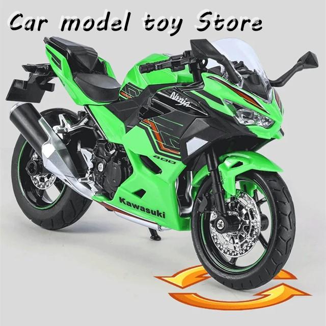並行輸入品】カワサキ 1:12ニンジャ400合金スポーツバイクモデルダイ