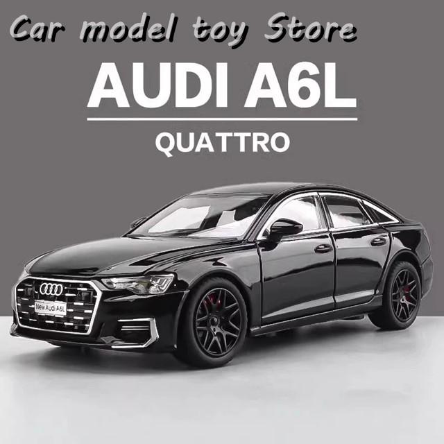 Audi A6 1/18 ブラック ダイキャストモデル 1/18 Audi A6 (C8) 2019 Diecast model car review [Unboxing