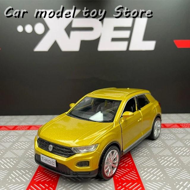 並行輸入品】VW 1:36フォルクスワーゲンT-ROC SUV合金カーモデルダイ