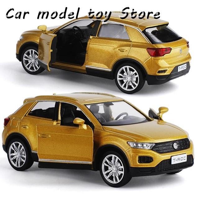 並行輸入品】VW 1:36フォルクスワーゲンT-ROC SUV合金カーモデルダイ