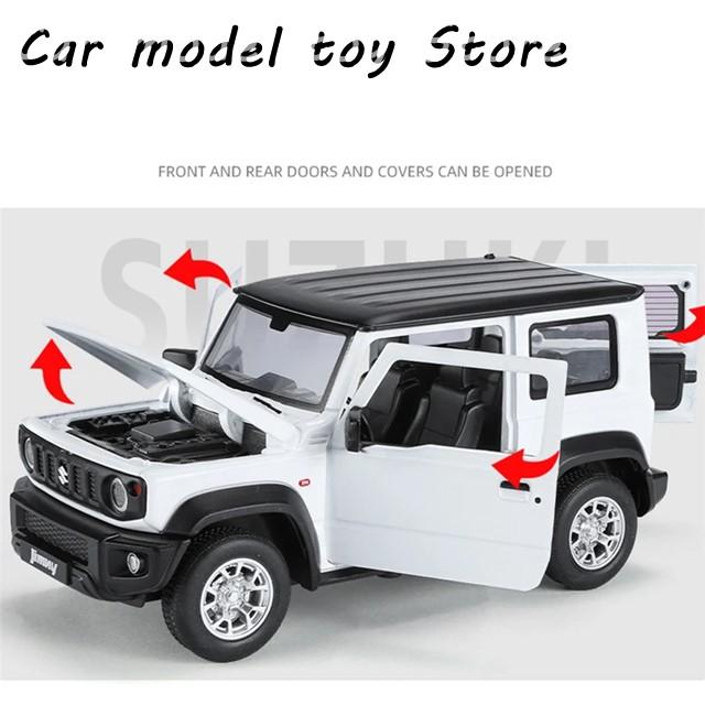 並行輸入品】スズキ 1:24ジムニー合金カーモデルダイキャスト金属オフ