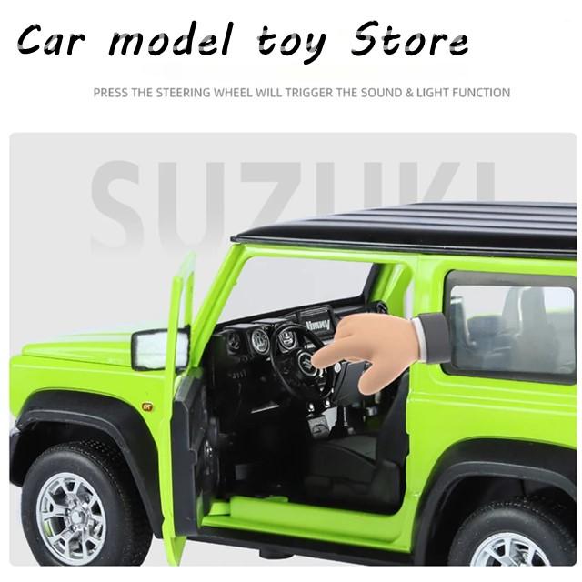 並行輸入品】スズキ 1:24ジムニー合金カーモデルダイキャスト金属オフ