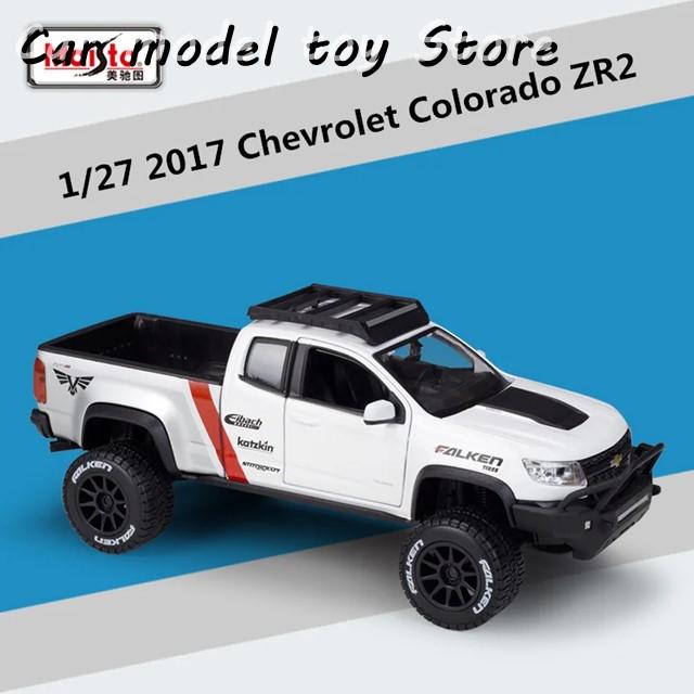 【並行輸入品】 MAISTO 1:27 2017 コロラド ZR2 合金カーモデル ダイキャストメタル オフロード車 カーモデルシミュレーション コレクションの画像