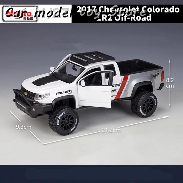 【並行輸入品】 MAISTO 1:27 2017 コロラド ZR2 合金カーモデル ダイキャストメタル オフロード車 カーモデルシミュレーション コレクションの画像