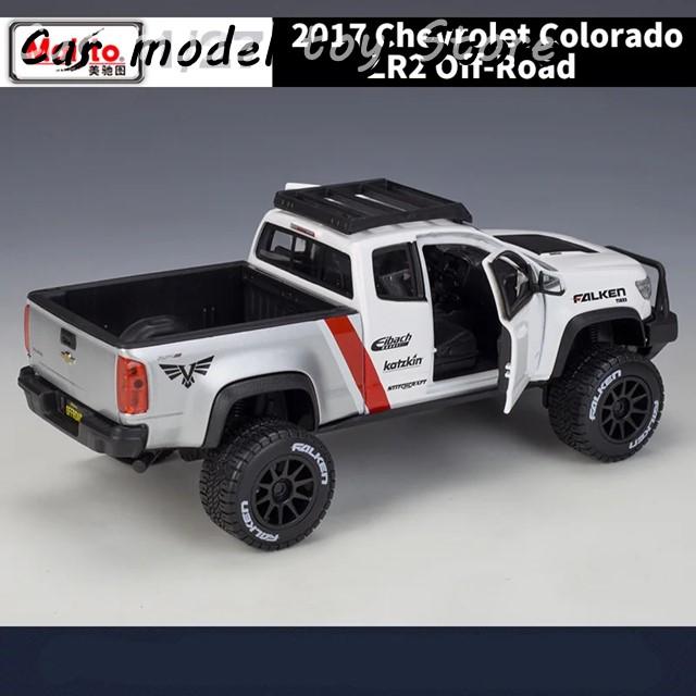 【並行輸入品】 MAISTO 1:27 2017 コロラド ZR2 合金カーモデル ダイキャストメタル オフロード車 カーモデルシミュレーション コレクションの画像