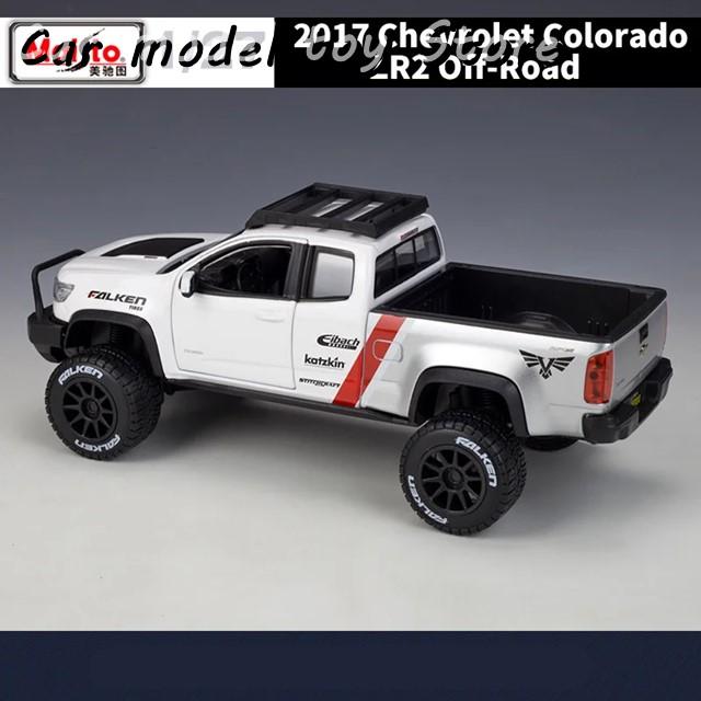 【並行輸入品】 MAISTO 1:27 2017 コロラド ZR2 合金カーモデル ダイキャストメタル オフロード車 カーモデルシミュレーション コレクションの画像