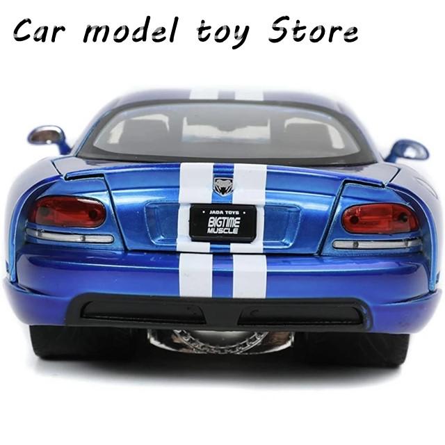 ジャダトイズ　ダッジ・バイパーSRT10　ダイキャストモデルカー　1/24 セール品】1/24ダッジ バイパーSRT10/2008(オレンジ)/BIGTIME/JADA