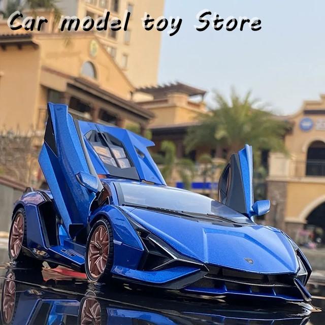 【並行輸入品】 ビッグサイズ1:18 SINAスポーツカー合金カーモデルダイキャスト 乗り物シミュレーションメタルカーモデルの画像