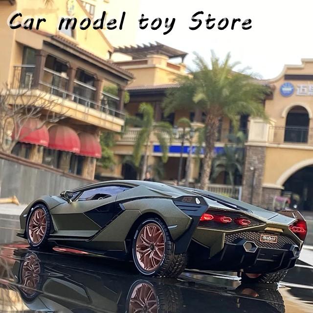 【並行輸入品】 ビッグサイズ1:18 SINAスポーツカー合金カーモデルダイキャスト 乗り物シミュレーションメタルカーモデルの画像