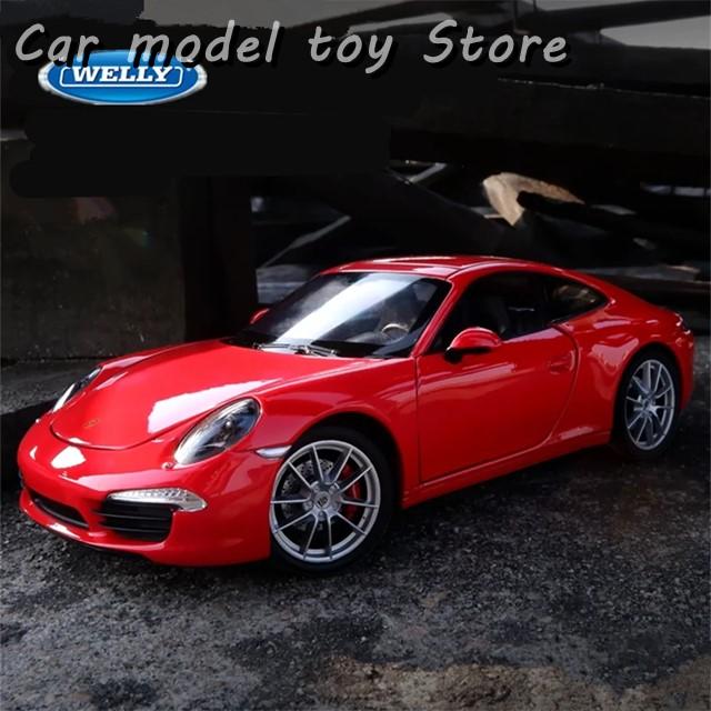 並行輸入品】ポルシェ WELLY 1:24 911 CARRERA S 991 COUPE ALLOY