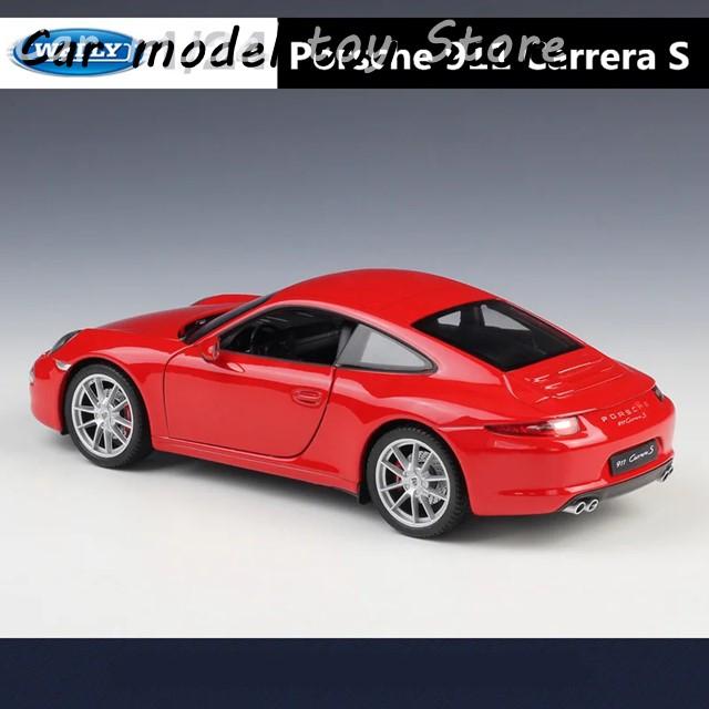 並行輸入品】ポルシェ WELLY 1:24 911 CARRERA S 991 COUPE ALLOY