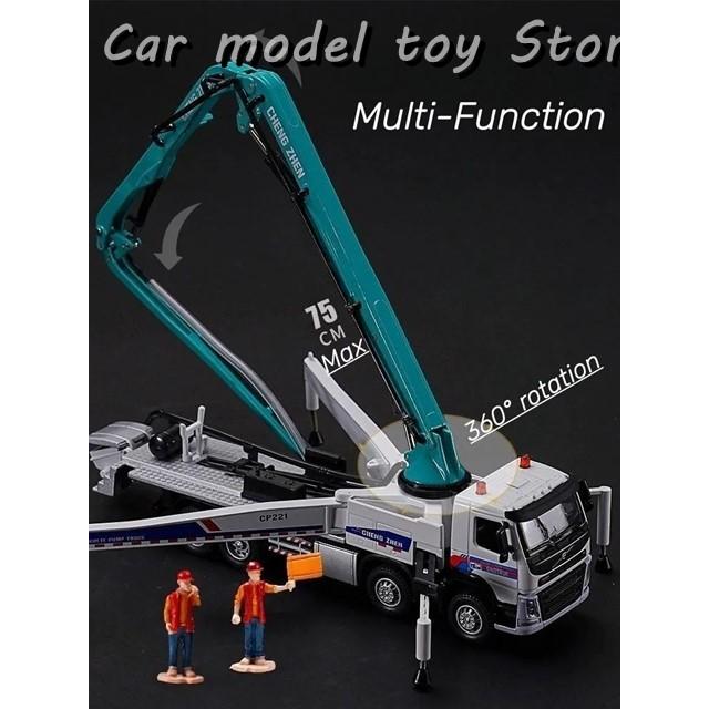 並行輸入品】ボルボ 1/50 コンクリートポンプトラック ダイキャスト