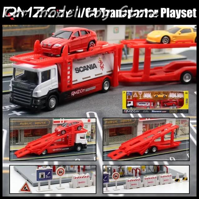 1/64 スカニア トランスポーター プレイセットトレーラー牽引トラック モデル ミニチュアホイール ダイキャスト エンジニア リング : ma04986 : Car model toy Store - 通販 - Yahoo!ショッピング 1/64 スカニア トランスポーター プレイセットトレーラー牽引トラック モデル ミニチュアホイール ダイキャスト エンジニア リング : ma04986 : Car model toy Store - 通販 - Yahoo!ショッピング
