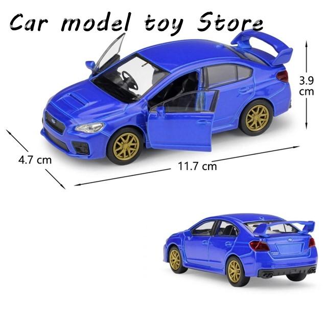 並行輸入品】スバル 1/36 IMPREZA WRX STI レーシングカー モデル RMZ