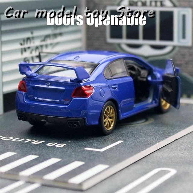 並行輸入品】スバル 1/36 IMPREZA WRX STI レーシングカー モデル RMZ
