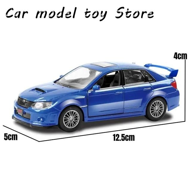 並行輸入品】スバル 1/36 IMPREZA WRX STI レーシングカー モデル RMZ