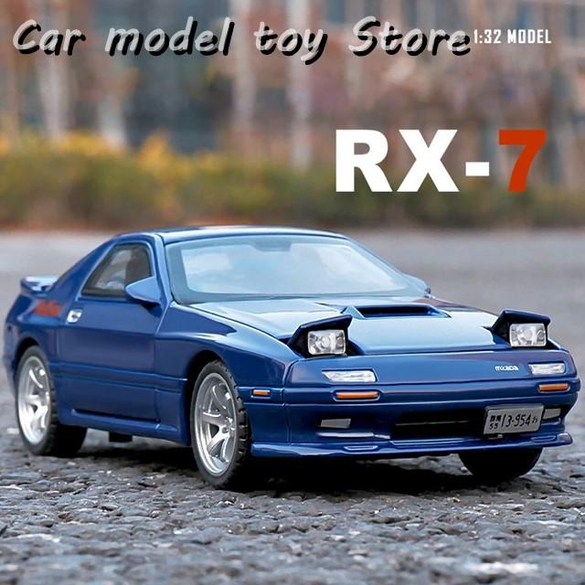 並行輸入品】マツダ 1:32 RX7 FC イニシャルD MX5 合金モデルカー ダイ