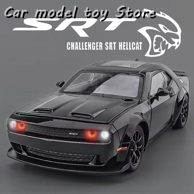 1:24 ダッジ チャレンジャー ヘルキャット レッドアイ合金モデル 1:24 ダッジ チャレンジャー ヘルキャット レッドアイ合金モデル