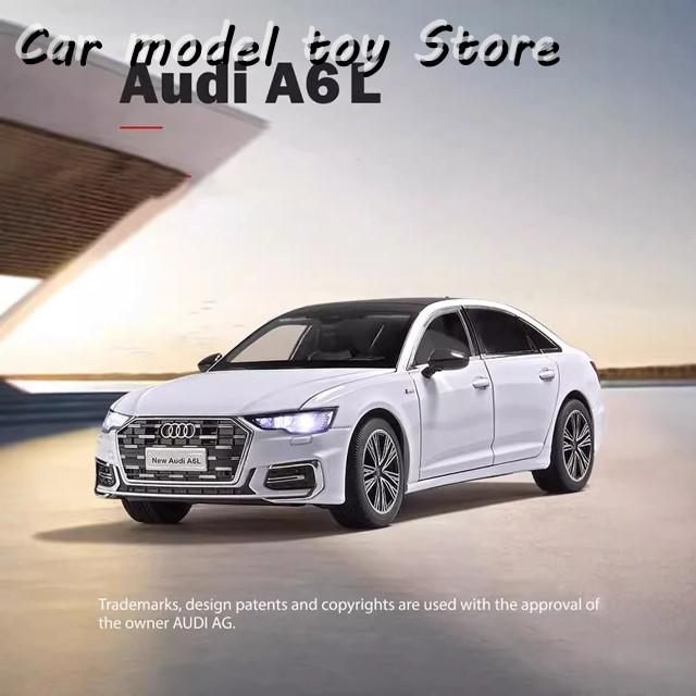 【並行輸入品】アウディ  1:18 新型 A6 合金モデルカー ダイキャスト 金属鋳造 音光カー 乗り物の画像