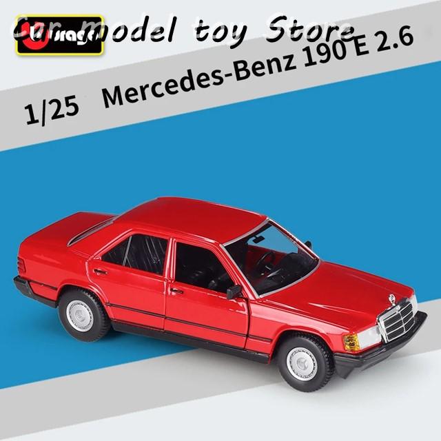 並行輸入品】ベンツ ブラーゴ 1:25 190E 2.6 合金モデルカー ダイ 