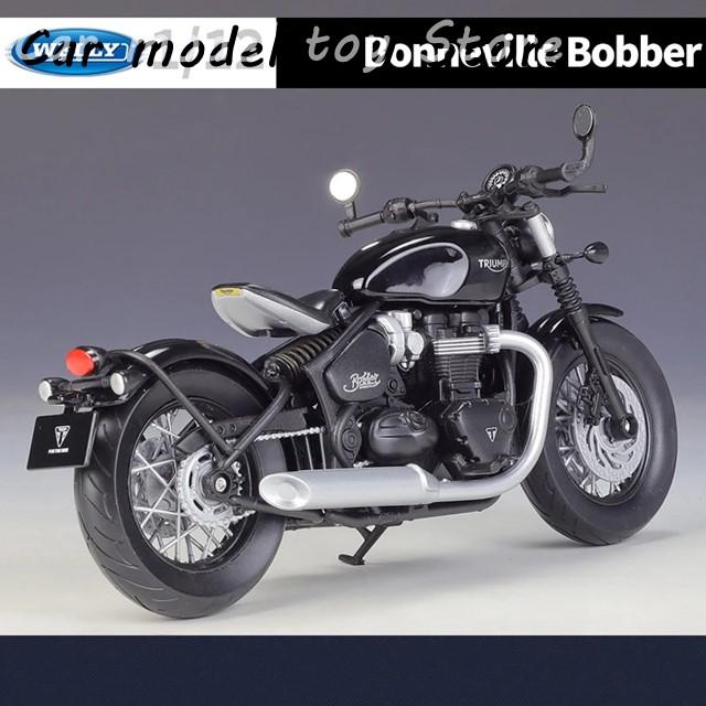 並行輸入品】トライアンフ WELLY 1/12 ボンネビル ボバー
