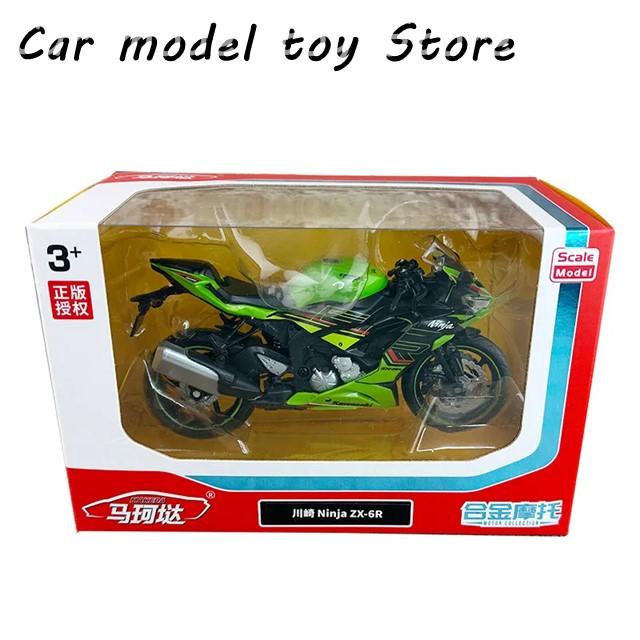 1:12 カワサキ ニンジャ ZX6R ZX-6R バイクモデル 乗り物コレクション