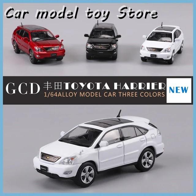 【並行輸入品】トヨタ  GCD 1:64  HARRIER ALLOY MODEL CAR COLLECTOR DIECAST SUVの画像
