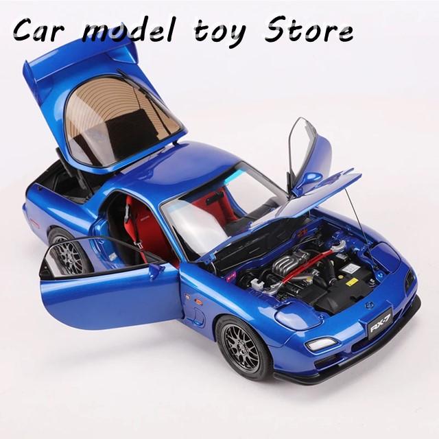 Mazda RX-7 1/18スケールモデル polar 並行輸入品】マツダ POLAR MASTER 1:18 RX7 ダイキャスト合金モデル