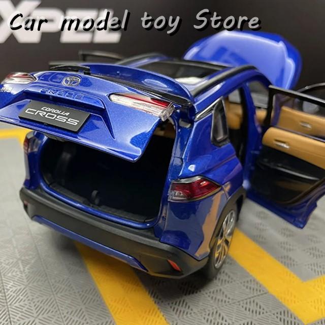 1/18 スケール トヨタ カローラ クロス SUV 合金 カーモデル