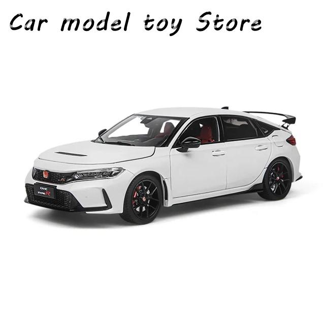 1:18スケール ホンダ シビック タイプR 2023年 FL5 ホワイト 1:18スケール ホンダ シビック タイプR 2023年 FL5 ホワイト