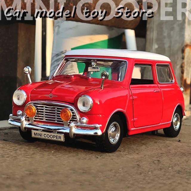 並行輸入品】ミニクーパー 1:18 ダイキャスト 合金カーモデル 金属