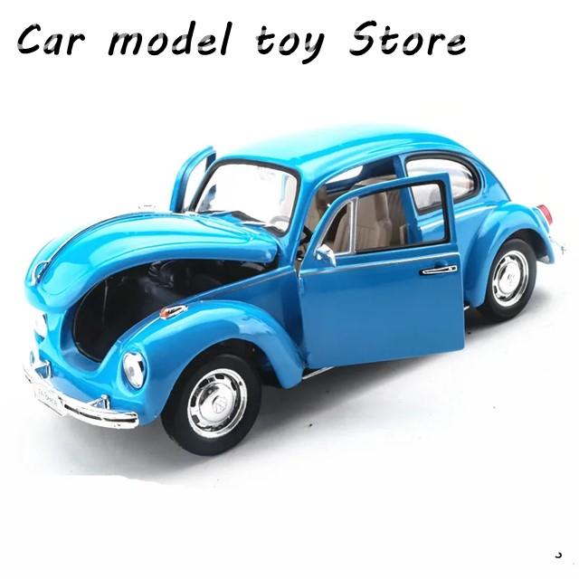 並行輸入品】VW 1:24 クラシックカー ビートル ブラックカー 合金カー
