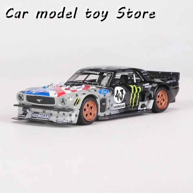 並行輸入品】 ストリートウォリアー 1:64 1965 マスタング HOONICORN
