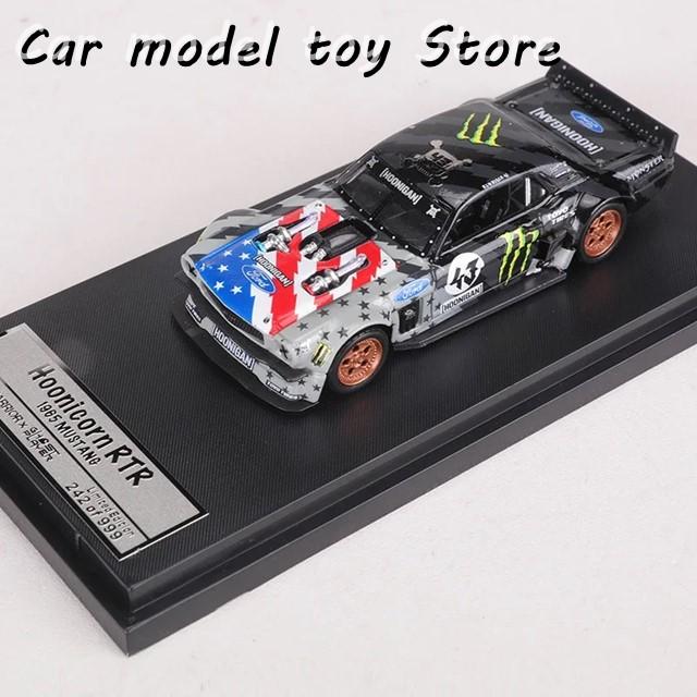 並行輸入品】 ストリートウォリアー 1:64 1965 マスタング HOONICORN