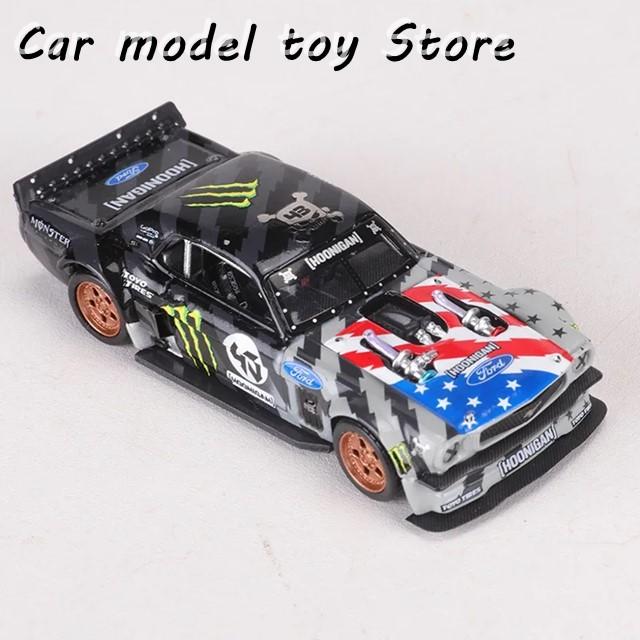 並行輸入品】 ストリートウォリアー 1:64 1965 マスタング HOONICORN