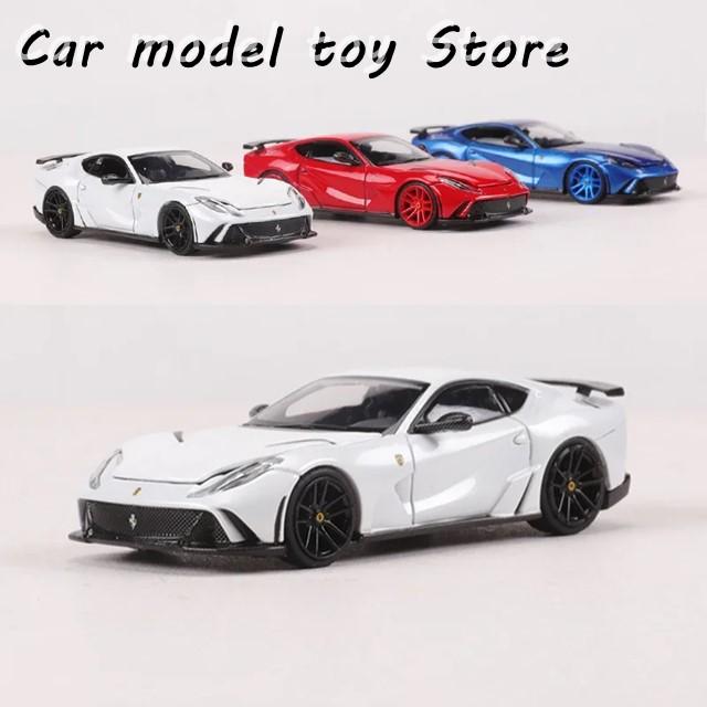 【並行輸入品】 スタンスハンターズ 1:64 NOVITEC 812 N-ラルゴ 合金モデルカー ボンネットオープン可能 コレクター向けの画像