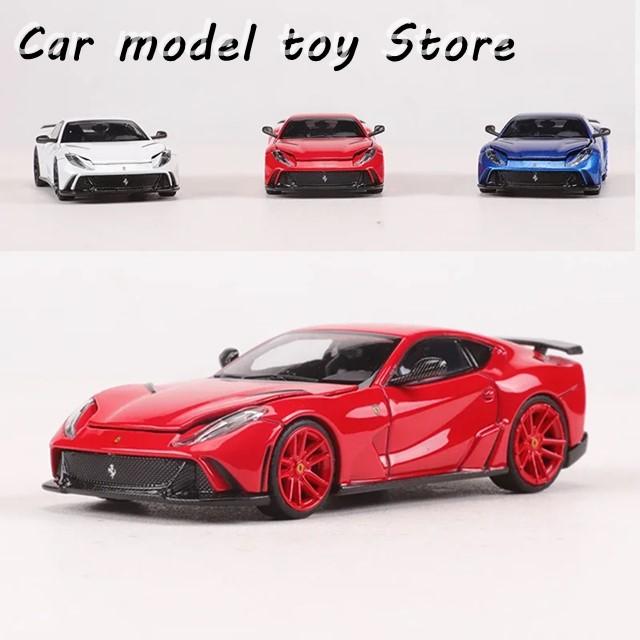【並行輸入品】 スタンスハンターズ 1:64 NOVITEC 812 N-ラルゴ 合金モデルカー ボンネットオープン可能 コレクター向けの画像