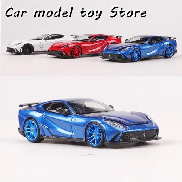 【並行輸入品】 スタンスハンターズ 1:64 NOVITEC 812 N-ラルゴ 合金モデルカー ボンネットオープン可能 コレクター向けの画像