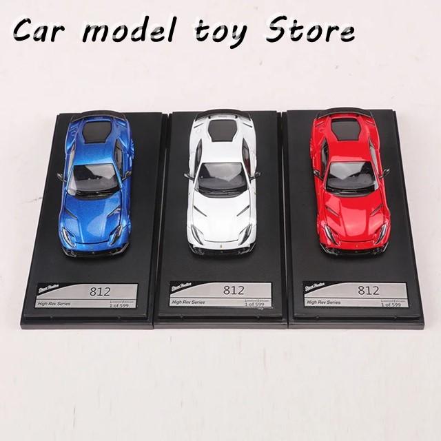 【並行輸入品】 スタンスハンターズ 1:64 NOVITEC 812 N-ラルゴ 合金モデルカー ボンネットオープン可能 コレクター向けの画像