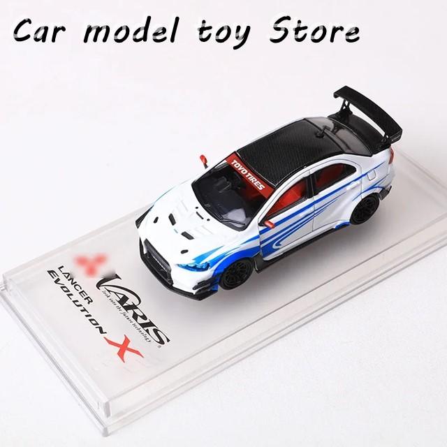【並行輸入品】 CMモデル 1:64 ランサーエボリューションX 合金モデルカー コレクターの画像