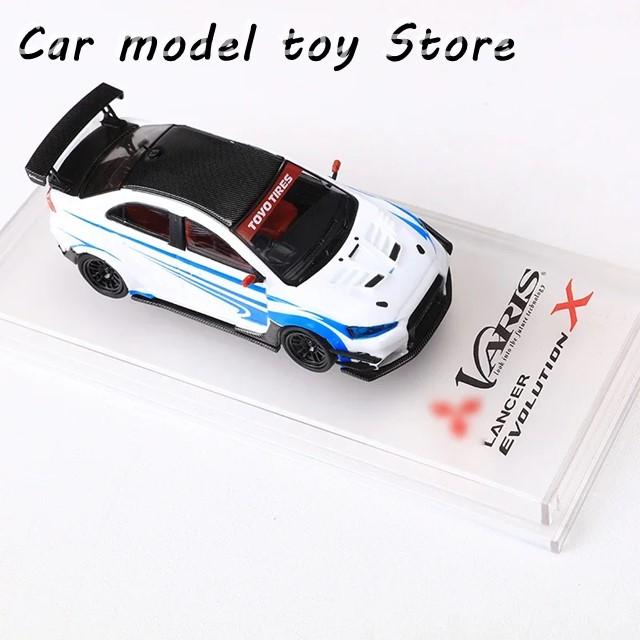 【並行輸入品】 CMモデル 1:64 ランサーエボリューションX 合金モデルカー コレクターの画像