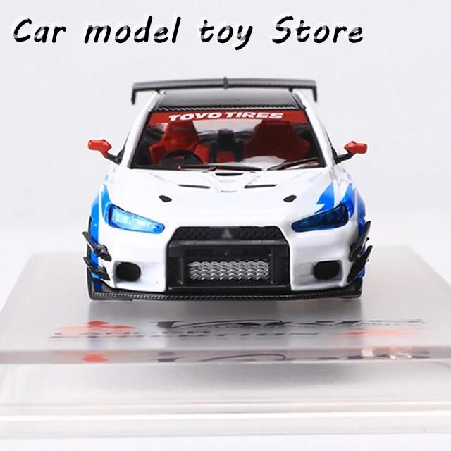 【並行輸入品】 CMモデル 1:64 ランサーエボリューションX 合金モデルカー コレクターの画像