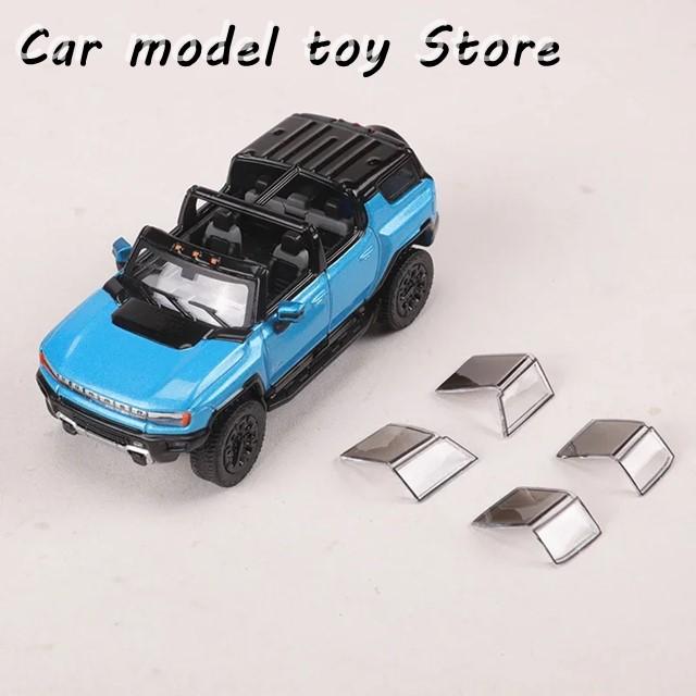 【並行輸入品】 ハマー  GCD 1:64EV 合金モデルカー コレクター ダイキャスト ピックアップの画像
