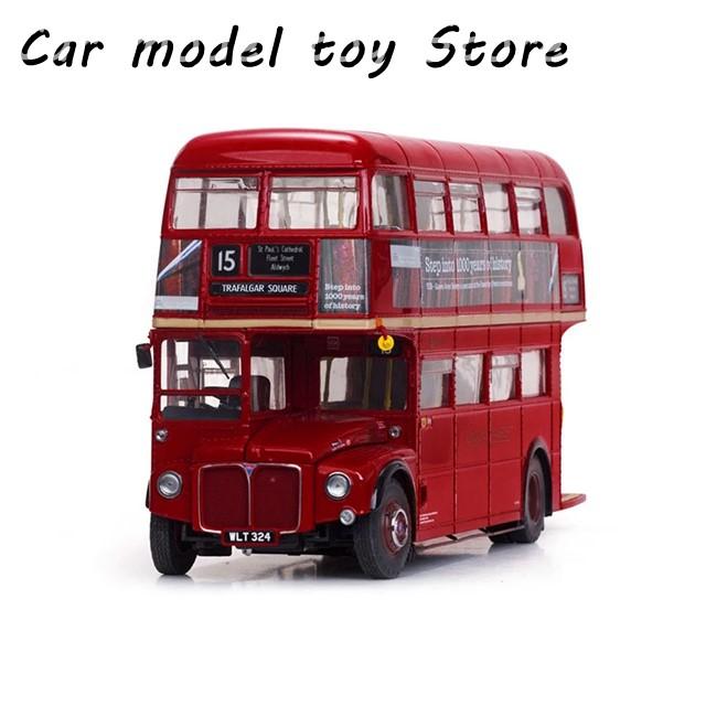 並行輸入品】 ダイキャスト1:24スケールロンドン2階建バス2919