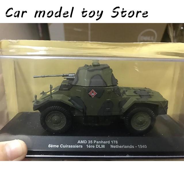 【並行輸入品】 ダイキャスト オリジナル 1:43 装甲戦車 AMD 35 パンハード 178 1940 シミュレーション合金戦車モデル 静的ディスプレイ コレクター向け おダーの画像