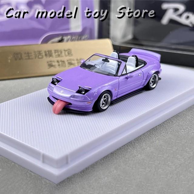 【並行輸入品】マツダ  ダイキャスト 1:64 スケール  MX5 EUNOS ロードスター NA RB シミュレーション合金カーモデル Sディスの画像