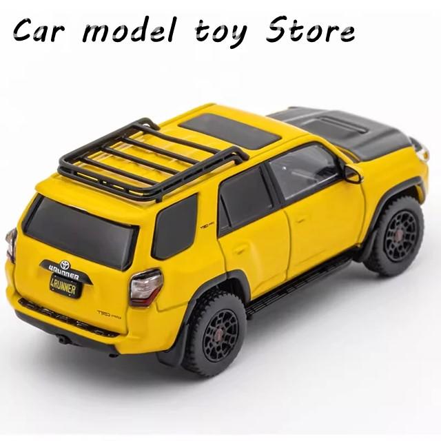 【並行輸入品】トヨタ  1:64スケール  スピードマスター 4ランナートラック 2022年型 SUV シミュレーション合金車モデルの画像