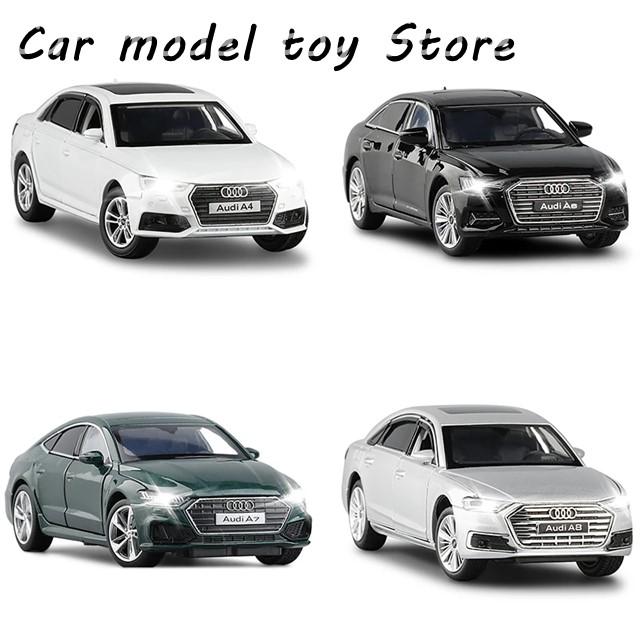 並行輸入品】アウディ 1:32 A4 A6 A7 A8 シミュレーションカーモデル