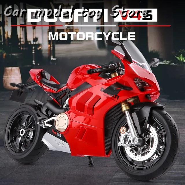 Ducatiダイキャストスプレー 1:7ドゥカティ V4 オートバイ合金モデル 並行輸入品】ドゥカティ 1:9 V4S パニガーレ合金ダイキャストバイク